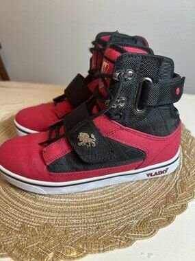 Vlado Black Atlas High Top Sneakers Size  5 Us